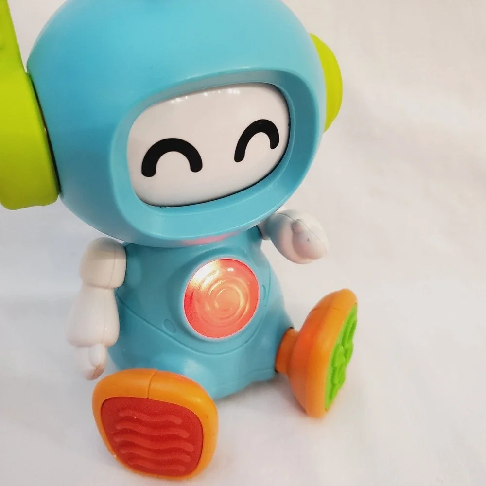Infantino Senso‎ Discovery Robot Sounds Music Buttons Face Changing Works